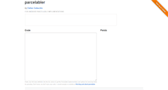 Desktop Screenshot of parcelabler.com